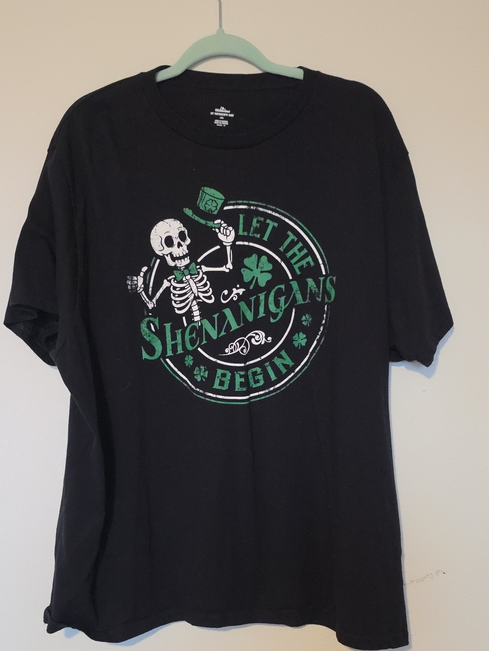 Black St. Patrick's 'Let the Shenanigans Begin' Graphic Tee